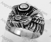 Steel Motorcycle Engine Biker Ring KJR370605