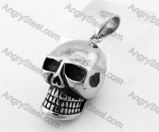 Stainless Steel Skull Pendant KJP780016