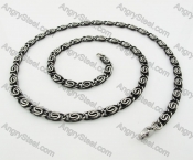 Stainless Steel Necklace KJN370013