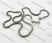 Stainless Steel Necklace KJN370015