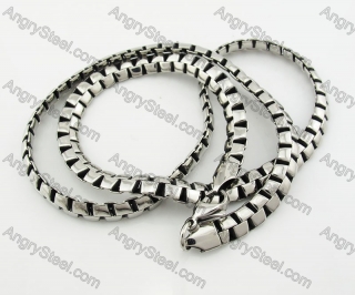 Stainless Steel Necklace KJN370017