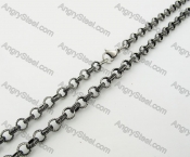 Stainless Steel Necklace KJN370018