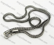 Stainless Steel Necklace KJN370029