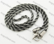 Stainless Steel Necklace KJN370033