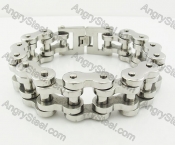 22mm wide Steel Bicycle Chain Bracelet KJB360027