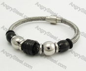 Stainless Steel Wire Bracelet KJB490003-1