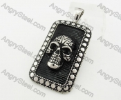 Stainless Steel Skull Pendant KJP200021