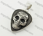 Stainless Steel Skull Pendant KJP200033