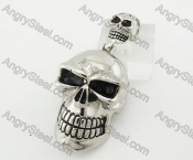 Stainless Steel Skull Pendant KJP200041