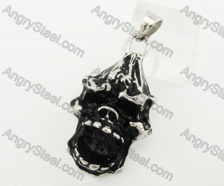 Stainless Steel Skull Pendant KJP200047