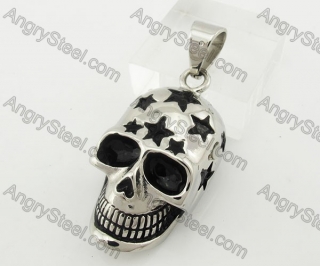 Stainless Steel Skull Pendant KJP200054