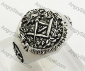 Stainless Steel Masonic Ring KJR170053