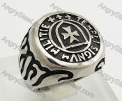 Stainless Steel Biker Ring KJR350384