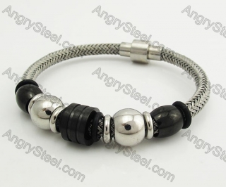 Stainless Steel Skull Bracelet KJB490003