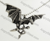 Stainless Steel Dragon Pendant KJP570067