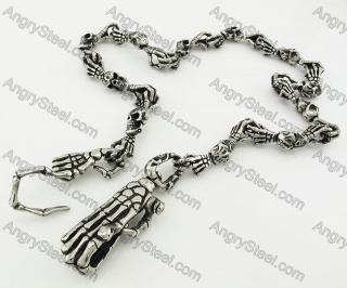 Stainless Steel Wallet Chain KJY350002