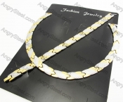 Bracelet and Neckalce Jewelry Sets KJS830007