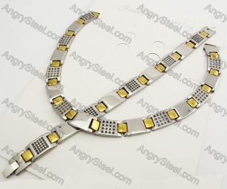 Bracelet and Neckalce Jewelry Sets KJS830025