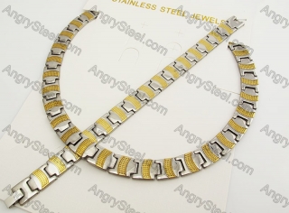 Bracelet and Neckalce Jewelry Sets KJS830035