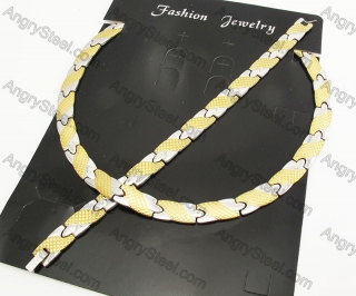 Bracelet and Neckalce Jewelry Sets KJS830050