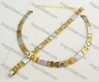 Bracelet and Neckalce Jewelry Sets KJS830051