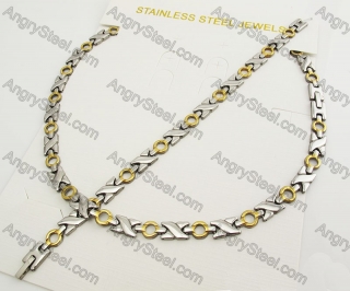 Bracelet and Neckalce Jewelry Sets KJS830052