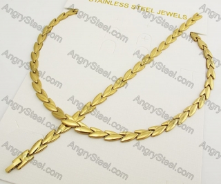 Bracelet and Neckalce Jewelry Sets KJS830062