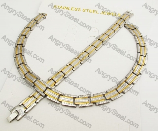 Bracelet and Neckalce Jewelry Sets KJS830068