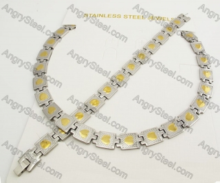 Bracelet and Neckalce Jewelry Sets KJS830071