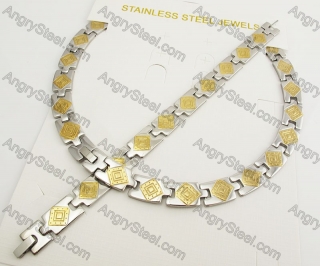 Bracelet and Neckalce Jewelry Sets KJS830073