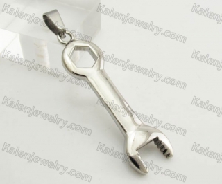 Stainless Steel Wrench Pendant KJP330194