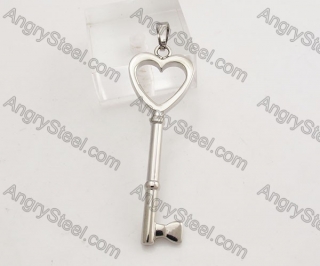 Stainless Steel Key Pendant KJP330204