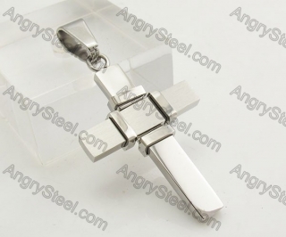 Stainless Steel Cross Pendant KJP051418