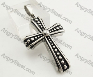 Stainless Steel Cross Pendant KJP051427