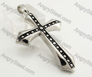 Stainless Steel Cross Pendant KJP051447