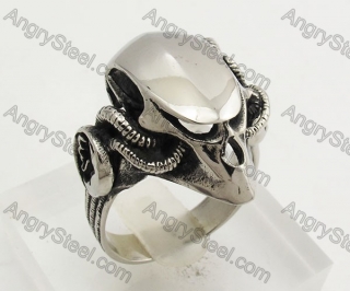 Stainless Steel Extraterrestrial Ring KJR350409