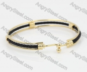 Stainless Steel Wire Cable Bangle KJB850031