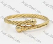 Stainless Steel Wire Cable Bangle KJB850058