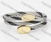 Stainless Steel Wire Cable Bangle KJB860023