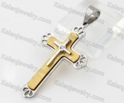 Stainless Steel Cross Pendant KJP190458