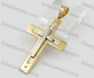 Stainless Steel Cross Pendant KJP190471