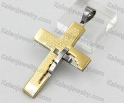 Stainless Steel Cross Pendant KJP190485