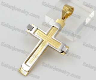 Stainless Steel Cross Pendant KJP190490