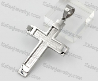 Stainless Steel Cross Pendant KJP190491