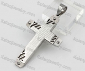 Stainless Steel Cross Pendant KJP190492