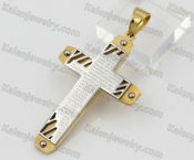 Stainless Steel Cross Pendant KJP190493