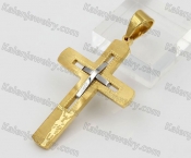 Stainless Steel Cross Pendant KJP190505