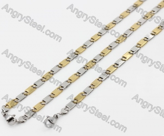 590/210×6.1 mm Bracelet and Necklace Set  KJS750084