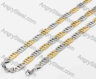 585/230×10.5 mm Bracelet and Necklace Set  KJS750088