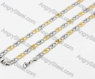 590/215	×8 mm Bracelet and Necklace Set  KJS750096